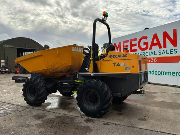 2022 Mecalac TA6s swivel dumper.....931 hours..... 399249529