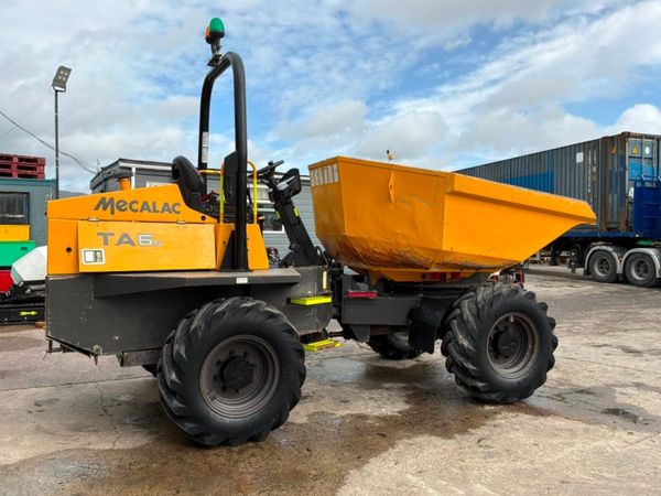 2022 Mecalac TA6s swivel dumper.....931 hours..... 399249533