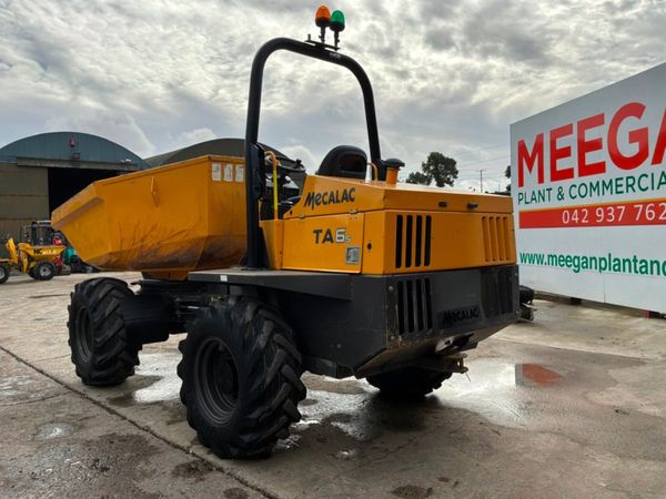 2022 Mecalac TA6s swivel dumper.....931 hours..... 399249535