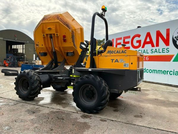 2022 Mecalac TA6s swivel dumper.....931 hours..... 399249537