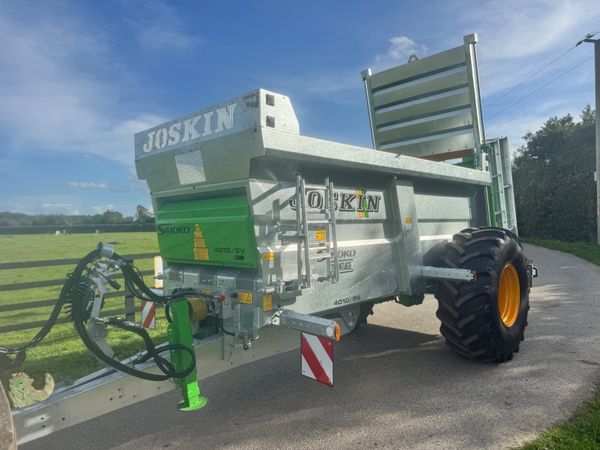 New Joskin Siroko Advantage 9T Manure Spreader 399726349