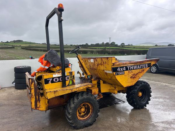 Thwaites 3 Tonne dumper 4X4 399863061