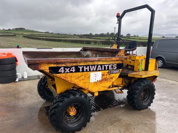 Thwaites 3 Tonne dumper 4X4 399863063