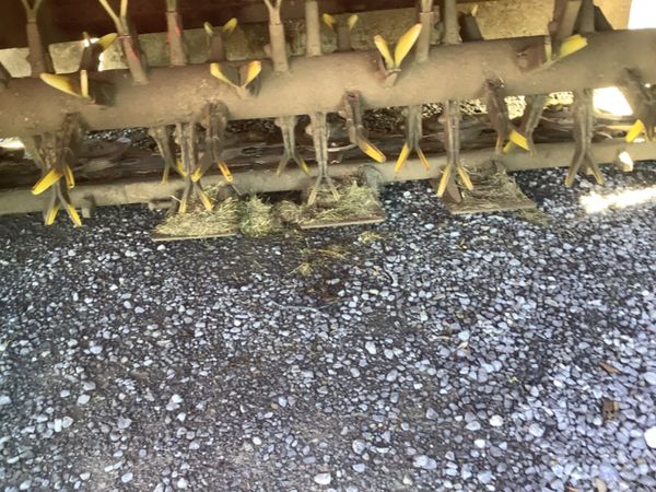 Used JF Stoll 9Ft trailed mower conditioner. 399944303