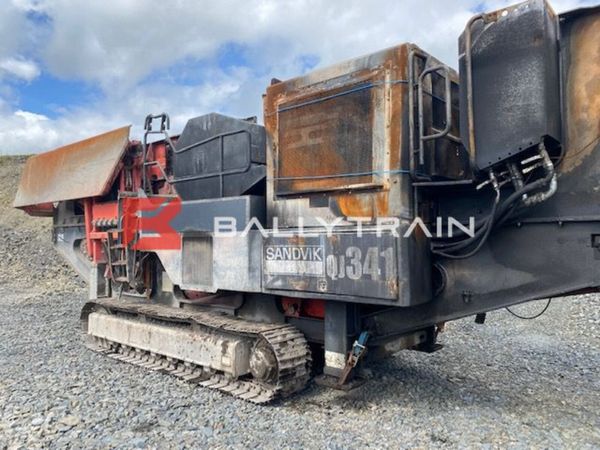 Sandvik QJ341 Jaw Crusher (Fire Damaged For Break) 316515840