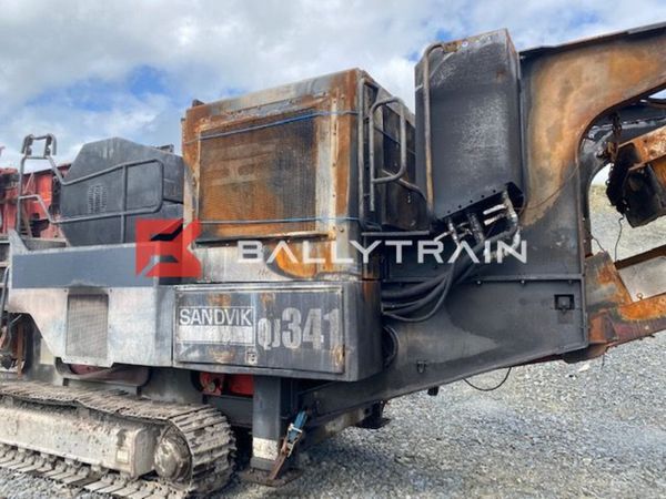 Sandvik QJ341 Jaw Crusher (Fire Damaged For Break) 316515834