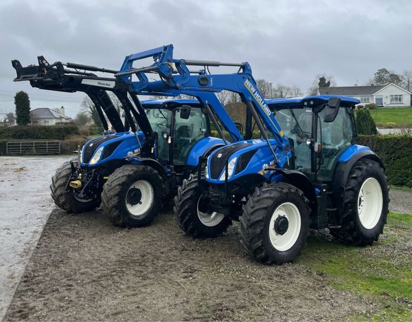 Selection of New Holland and Case tractors 319389614