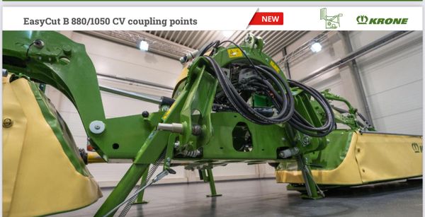 New Model Krone B1050 BSS Grouper mowers 334073658