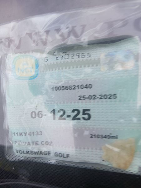 Vw golf 11 1.6tdi 400267709