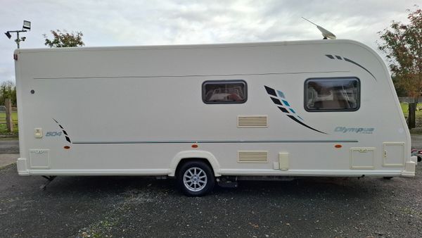 Bailey Olympus 4 berth fixed bed caravan 400795474
