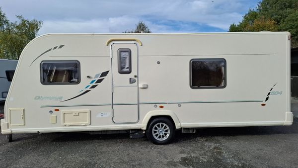 Bailey Olympus 4 berth fixed bed caravan 400795475